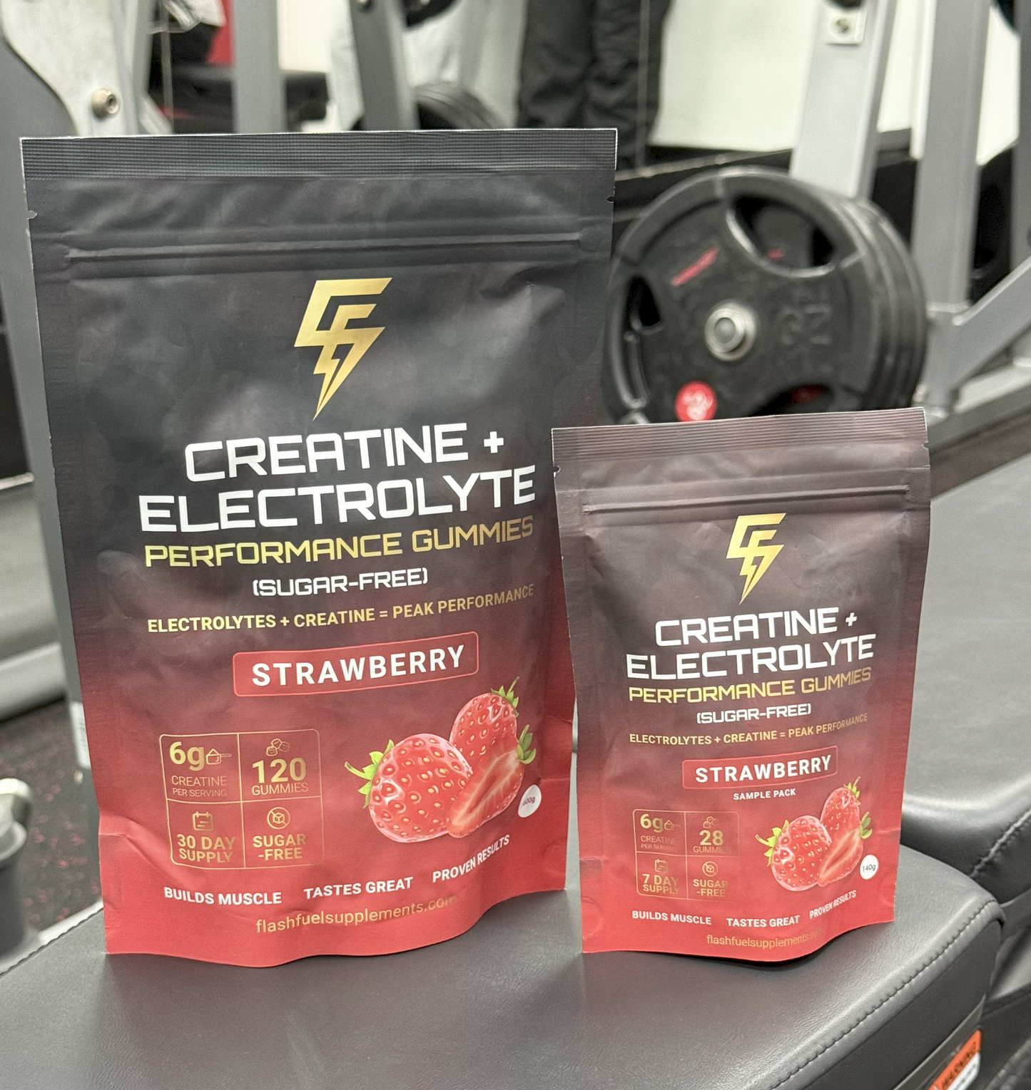 Creatine + Electrolyte Performance Gummies (Sugar-Free)